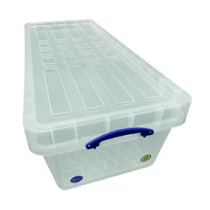 image of Really Useful 134 Litre Base Only Clear 134CXL