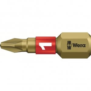 Image of Wera BiTorsion Extra Hard Phillips Screwdriver Bits PH1 25mm Pack of 10