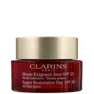 Image of Clarins Super Restorative Day Cream SPF20 All Skin Types 50ml / 1.7 oz.