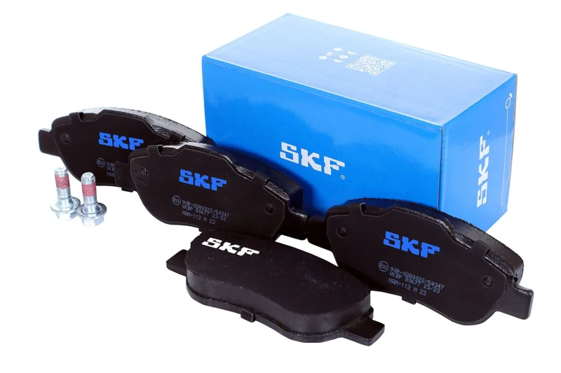 Image of SKF VKBP 80677 Brake pad set not prepared for wear warning indicator Brake Pad Set,disc brake (402)