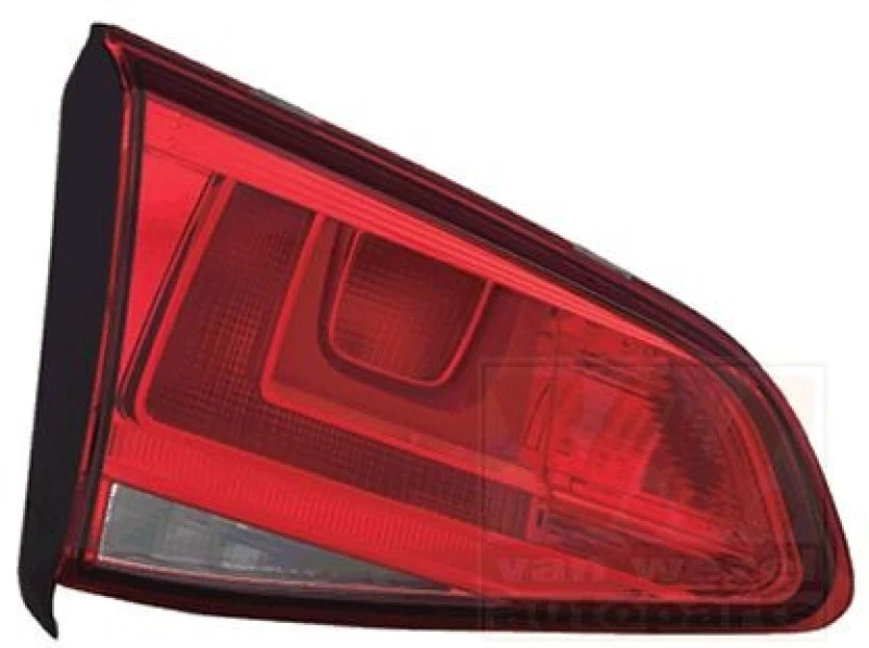 Image of VAN WEZEL 5766933 Rear light Inner Section, without bulb holder, Left Combination Rearlight (391)