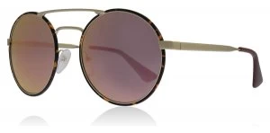 image of Prada PR51SS Sunglasses Gold / Havana 2AU5L2 54mm