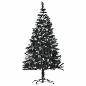 image of Snow Dipped Artificial Christmas Tree 180cm, Green