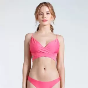 USA Pro Wrap Bikini Top - Orange