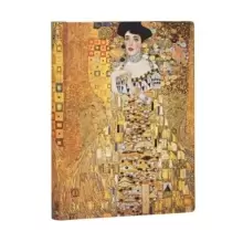 Image of Klimt's 100th Anniversary - Portrait of Adele Midi Unlined Hardcover Journal (Elastic Band Closure)