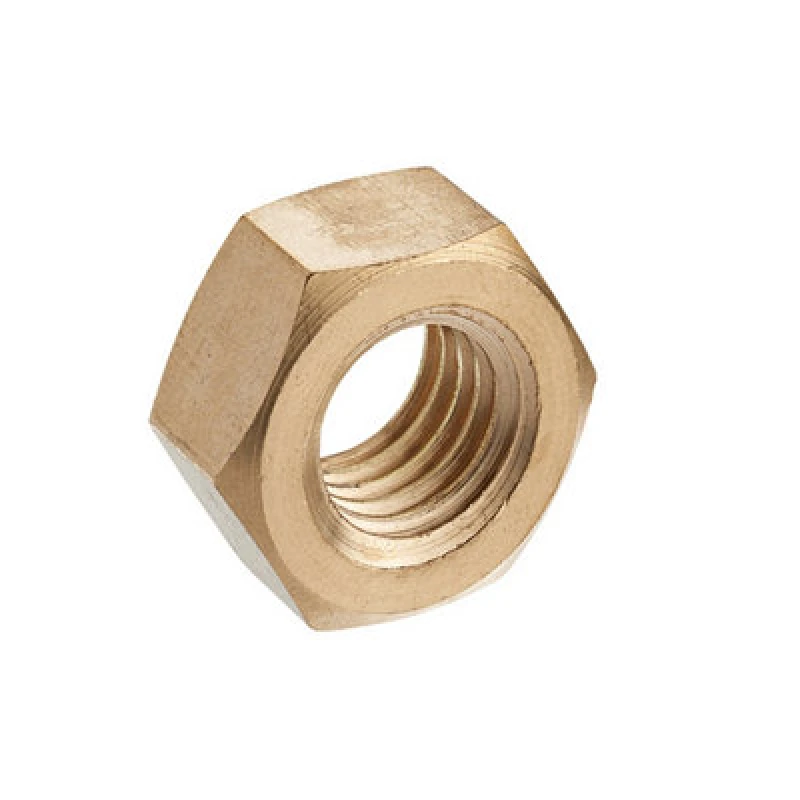 Image of Unifix Brass Full Nuts Din 934 - M6 X 1.00 - Q609340000600000000