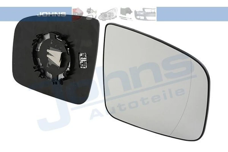 Image of Wing mirror glass JOHNS 50 42 38-83