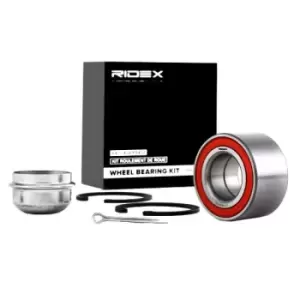 Image of RIDEX Wheel bearing kit 654W0080 Wheel hub bearing,Wheel bearing OPEL,VAUXHALL,Corsa C Schragheck (X01),Meriva A (X03),Tigra TwinTop (X04)