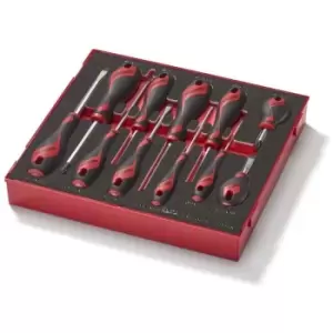 image of TED911N Mixed Screwdriver Set (11 Pieces) - Teng Tools