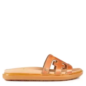 Image of Sam Edelman Valeri Flat Sandals - Brown