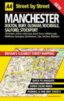 Image of Aa Street by Street Manchester Paperback