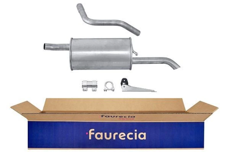Image of Rear silencer HELLA 8LD 366 035-411