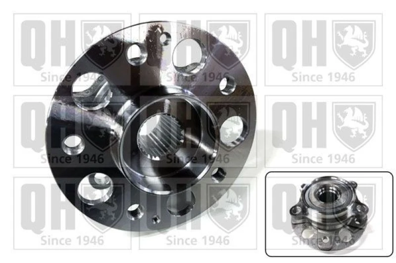 Image of QUINTON HAZELL Wheel bearing kit QUINTON HAZELL QWB1631