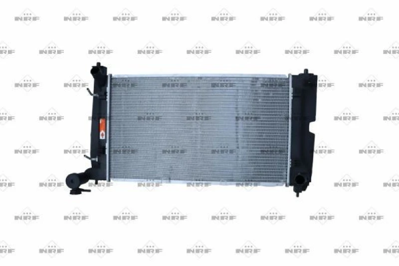 Image of NRF 53396 Engine radiator EASY FIT Brazed cooling fins, Aluminium, with mounting parts Aluminium Radiator,engine cooling (470)