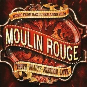 Image of Moulin Rouge MUSIC FROM BAZ LUHRMANNS FILM by Various Artists CD Album