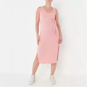 image of Missguided Maternity Ribbed - Pink