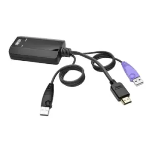 Image of Tripp Lite B055-001-UHD NetDirector HDMI USB Server Interface Unit with Virtual Media and CAC Support (B064-IPG Series) USB and HDMI