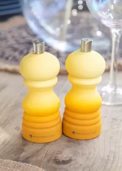Image of Salt or Pepper Mill (12cm) - Mustard