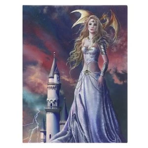 Image of Asiria Spark Canvas Plaque by Nene Thomas