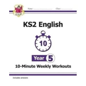 Image of New KS2 English 10-Minute Weekly Workouts - Year 5
