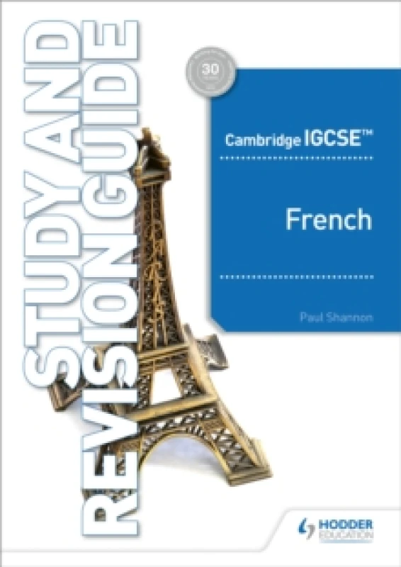 Image of Paul Shannon Cambridge IGCSE French Study and Revision Guide Book Multi unisex