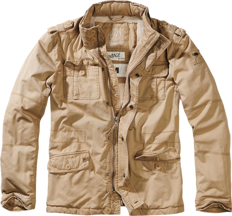 Image of Brandit Britannia Winter Jacket, beige, Size S for Men