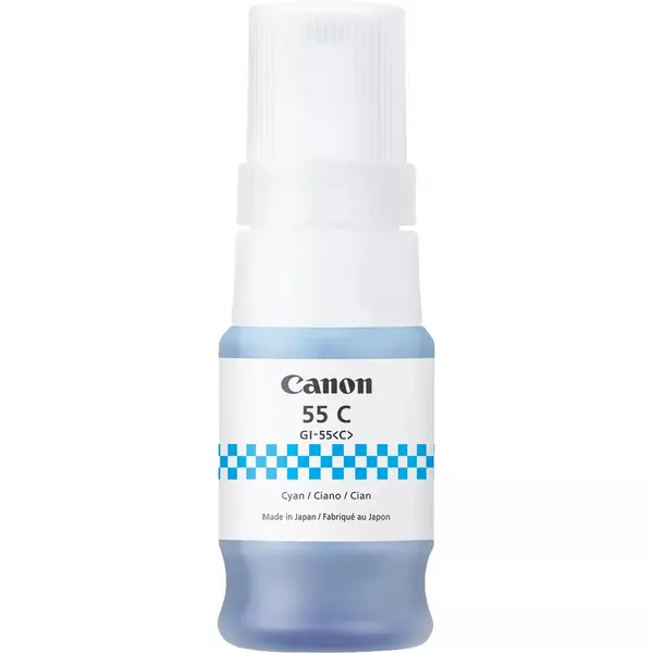 Image of Canon GI-55C Cyan Ink Bottle - 6289C001 (Original)