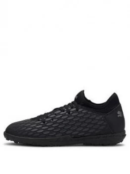 Image of Puma Junior Future 5.4 Netfit Astro Turf Football Boot - Black