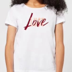 Image of Love & Lust Womens T-Shirt - White - 3XL