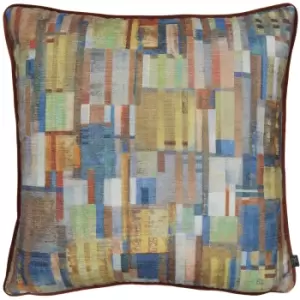 Image of Gisele Geometric Cushion Autumn