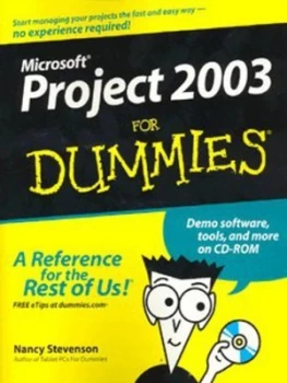 Image of Microsoft Project 2003 for Dummies by Nancy Stevenson Paperback