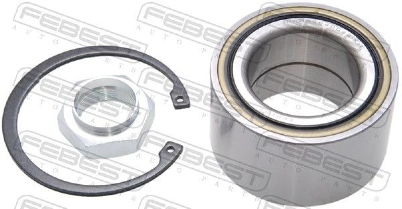 Image of Wheel bearing kit FEBEST DAC49840048-KIT