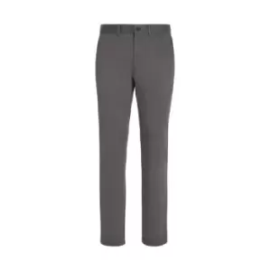 Image of Calvin Klein Satin Stretch Slim Chino - Grey