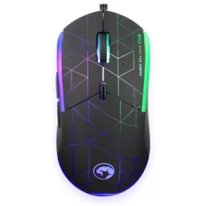 image of Marvo Scorpion M115 Gaming Mouse USB 2.0 7 LED Colours Adjustable up to 4000 DPI Gaming Grade Optical Sensor with 6...