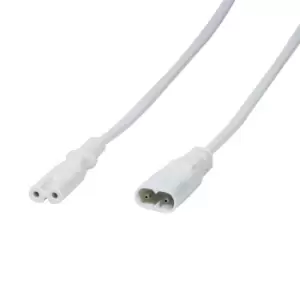 Image of LogiLink 2m, IEC 60320-C8/IEC 60320-C7 White C7 coupler C8 coupler