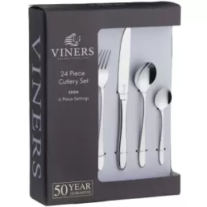 image of Viners Eden 24 Piece Cutlery Set