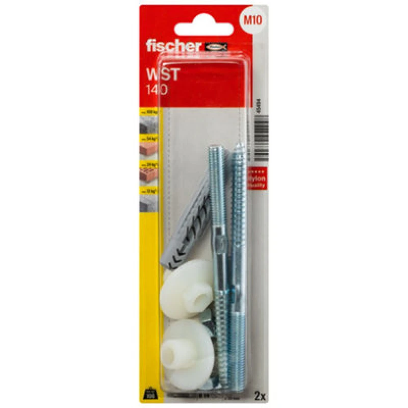 Image of Fischer Fischer 045494 WST 140 K NV Wash basin fastener 75mm 1 Set 045494