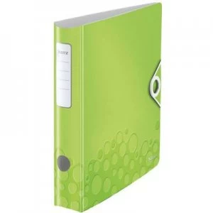 image of Leitz Folder 1107 Active WOW A4 Spine width: 65mm Green (metallic) 2 brackets 1107-00-64