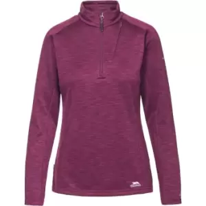 Image of Trespass Ladies Fairford Half Zip Mid Weight Fleece Top 12/M - Bust 36' (91.4cm)