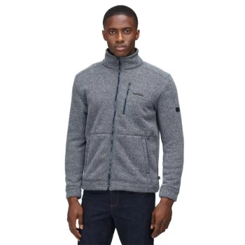 Image of Regatta Fabron Full Zip Fleece Jacket - DDenMrl(Blk)
