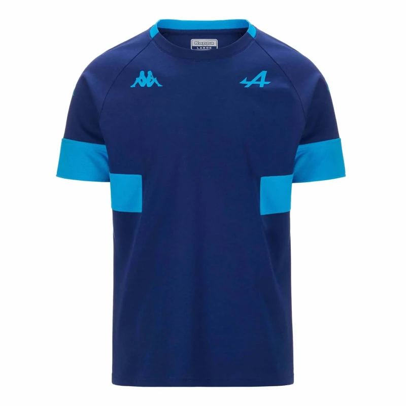 Image of Kappa T-Shirt Alpine F1 Adobi 2024 Bleu Male L