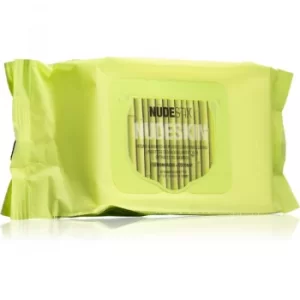 Image of Nudestix Nudeskin Cleansing and Make-up Removing Wipes With Extracts Of Bamboo Biodegradable 60 pc