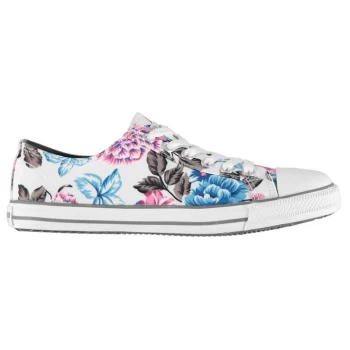 Image of SoulCal Canvas Low Profile Womens Trainers - Multi