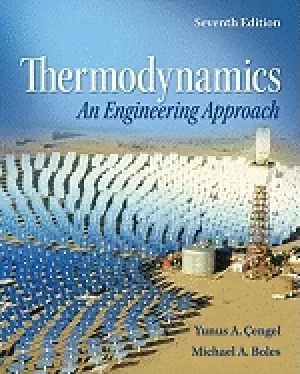 Image of thermodynamics an engineering approach with student resources dvd
