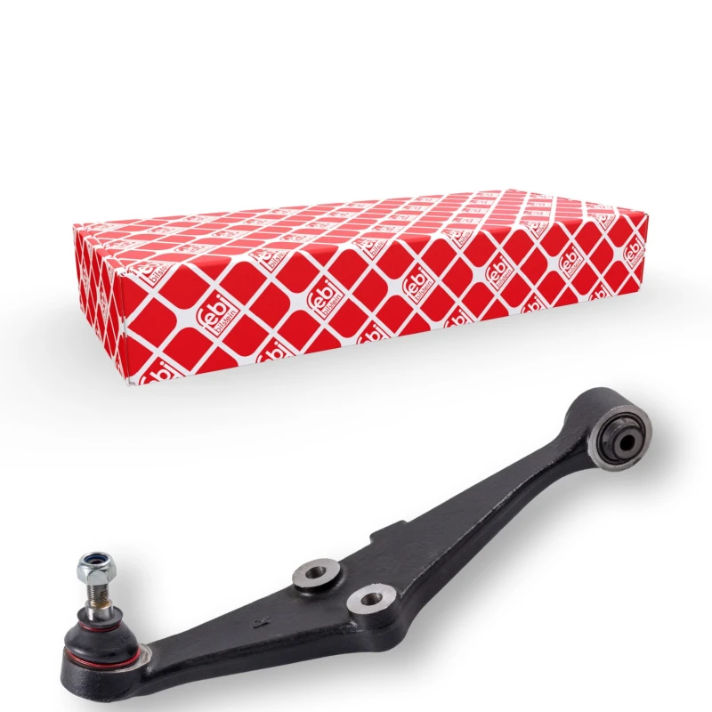 Image of FEBI BILSTEIN 12926 Suspension arm Control Arm, Cast Steel, Lower, with bearing(s), with lock nut Cast Steel Track Control Arm (273)