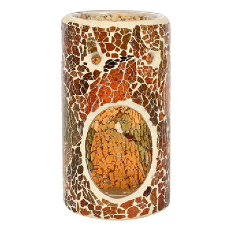 Image of Something Different Something Different Pillar Oil Burner in Brown Brown One Size Unisex 5063107104441