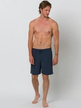 Image of Animal Elasticated Swim Board Shorts - Indigo Blue, Indigo Blue, Size XS, Men