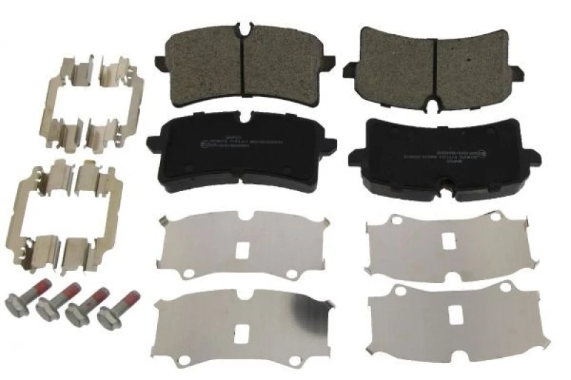 Image of MAPCO 6078HPS Brake pad set Rear Axle, excl. wear warning contact, with accessories, with brake caliper screws Brake Pad Set,disc brake (402)