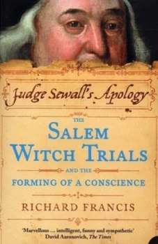 Image of Judge Sewalls Apology by Richard Francis Paperback
