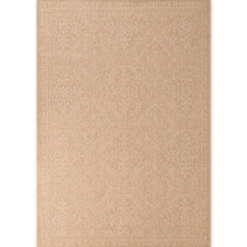 Image of The Rugs Rosel Reversible Rug Indoor Outdoor Vintage Flat Woven Low Pile In Beige